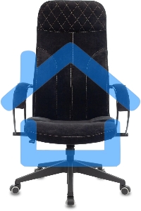 Кресло руководителя Бюрократ CH-608 Fabric черный Light-20 крестовина пластик