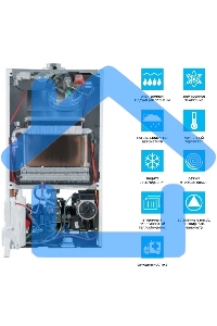 Котел газовый настенный компактный BAXI ECO-4S 1.24 F