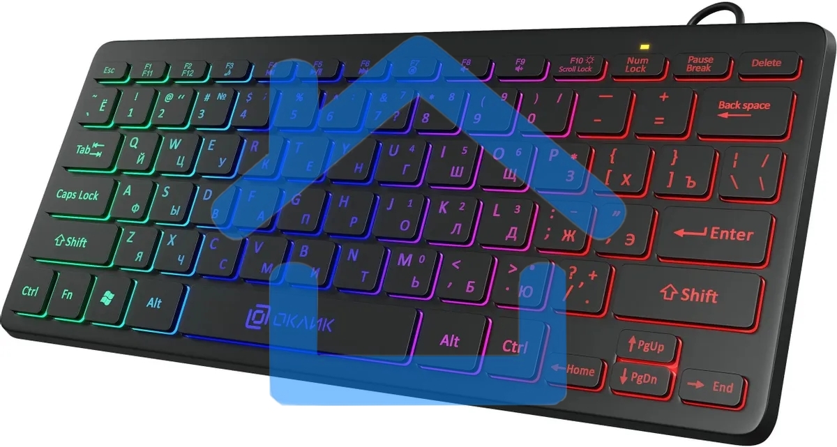 Клавиатура Оклик Oklick 300S черный USB