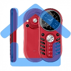 Мобильный телефон BQ 1416 Circle красный SC6531E