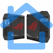 Маршрутизатор ASUS GT6/UK/13/P EU UK /черный-2-PK(90IG07F0-MU9A20 )