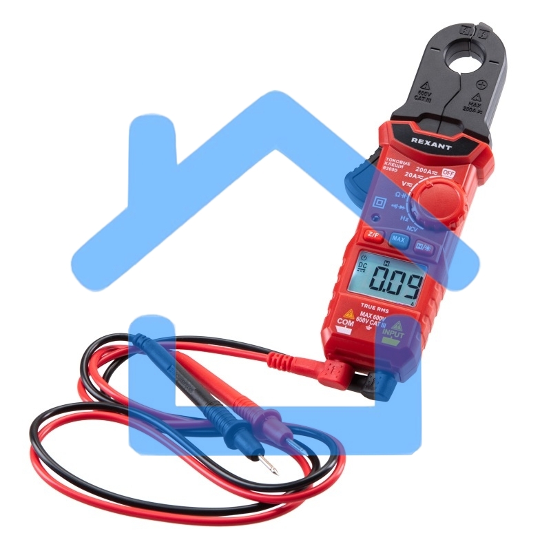 Токовые клещи Rexant R200D 13-3220