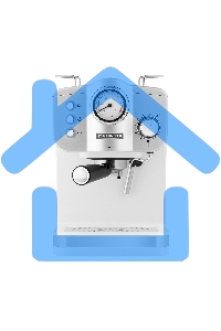 Кофеварка рожковая Maunfeld MF-735WH PRO белый, исп. кофе - молотый, 1.25 л, 1100 Вт, 15 бар