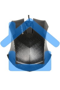 Мышь проводная Nakatomi MON-04U черный, 800 dpi, USB, кнопки - 3