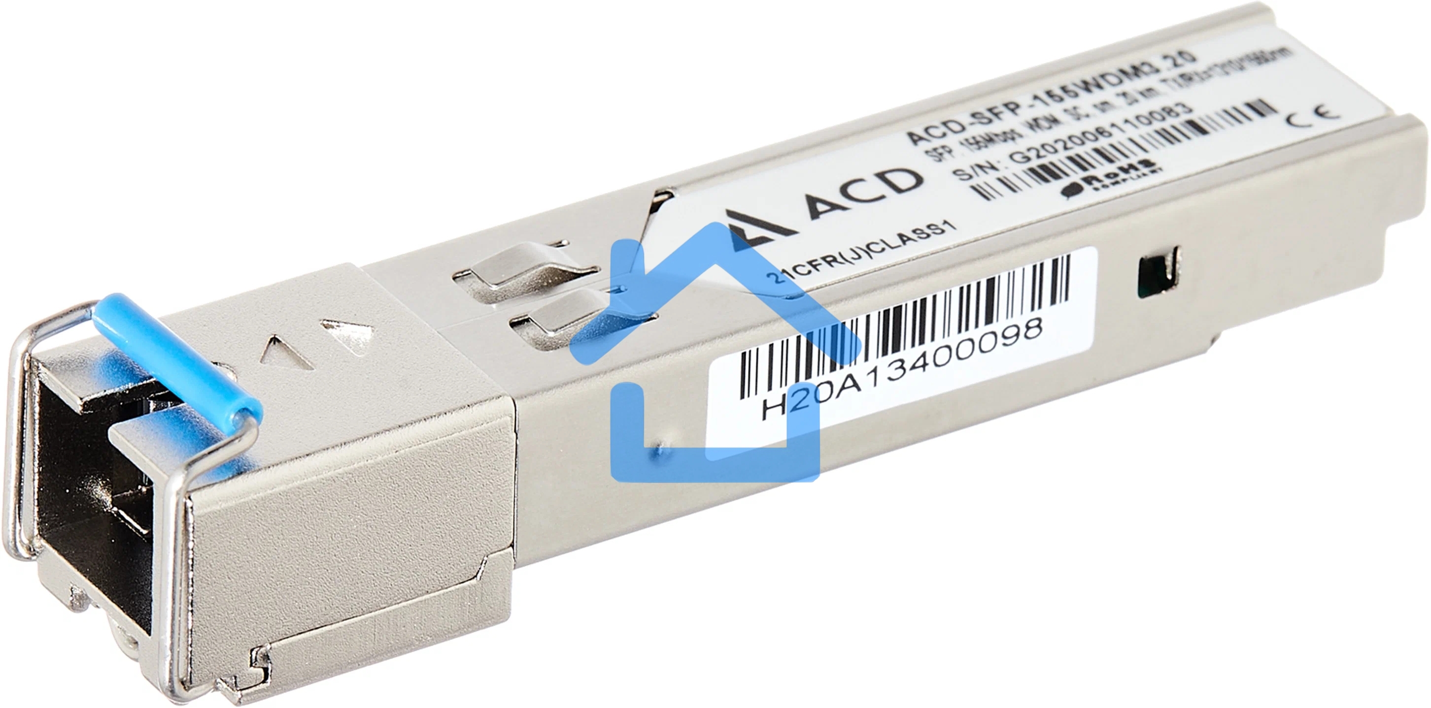 Трансивер ACD-SFP-155WDM3.20 SFP, 155Mbps, WDM, SC, sm, 20 km, TX/RX=1310/1550nm