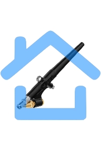 Аэрограф с нижним бачком AB2, 0,8 мм, 22 мл, 11 л/мин Denzel