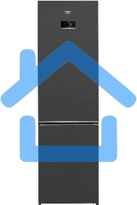 Холодильник Beko B5RCNK403ZXBR антрацит двухкамерный 257/100 л морозилка снизу, No Frost