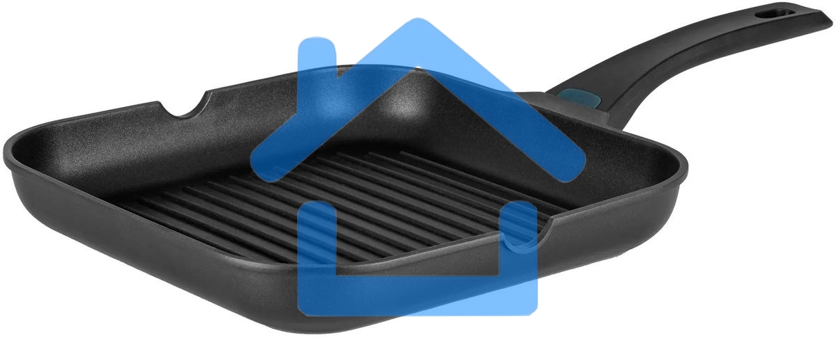 Сковорода-гриль Rondell Weiser RDA-1554, 28см, без крышки, черный