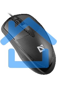 Мышь проводная Defender Trace MB-989 черный, 1000 dpi, USB, кнопки - 3