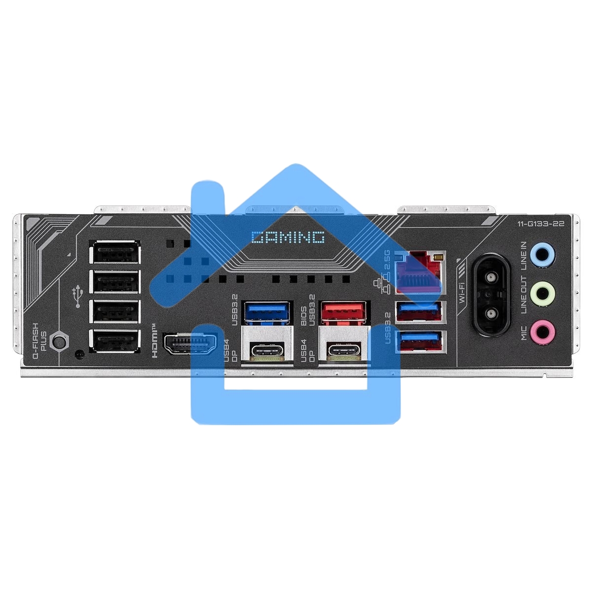 Материнская плата GIGABYTE X870 GAMING WIFI6, AM5, AMD X870, 4xDDR5, 4xSATA, 3xM.2, 1xPCIe 5.0 x16, 2xPCIe 3.0 x1, 1xHDMI, 2xUSB-C (DisplayPort Alt Mode), 1x2.5Gb LAN, Wi-Fi 6, Bluetooth 5.3, 2xUSB-C 40Gbps, 1xUSB-A 10Gbps, 3xUSB-A 5Gbps, 4xUSB-A 2.0, 3x3