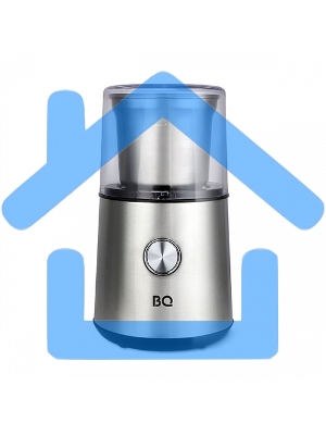 Кофемолка BQ CG1003, 200 Вт, 85 г максимальная загрузка, стальной/черный