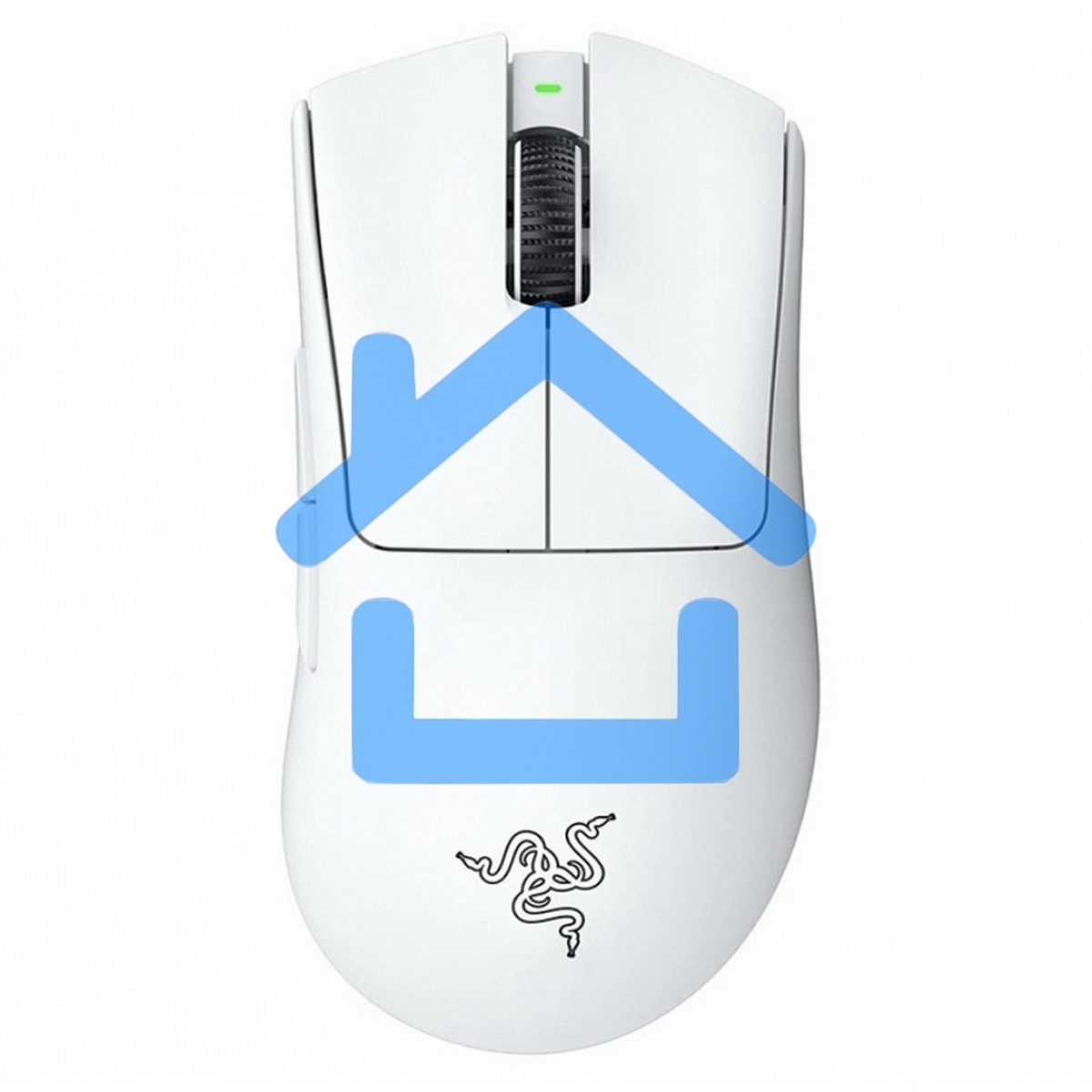 Мышь беспроводная/проводная Razer DeathAdder V3 Pro белый, 30000 dpi, радиоканал, USB, кнопки - 5