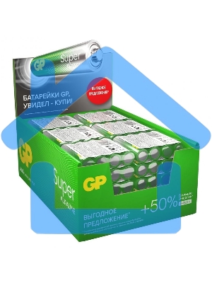 Батарейка GP 24AA21RA-2CRS4 96/384