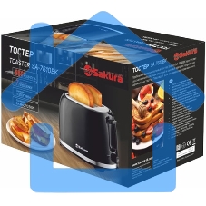 Тостер Sakura SA-7610BK 850Вт черный