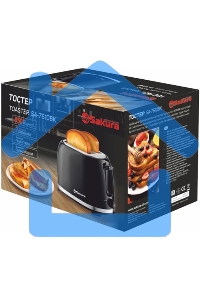 Тостер Sakura SA-7610BK 850Вт черный