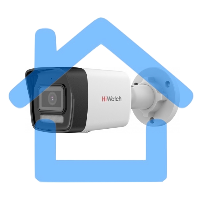 Камера видеонаблюдения IP HiWatch DS-I450M(C)(2.8mm) 2.8-2.8мм цв. корп.:белый