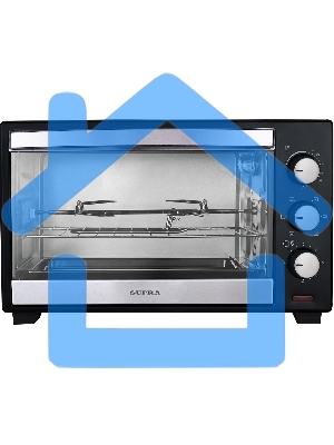 Мини-печь SUPRA MTS-5506 черный/нержавеющая сталь