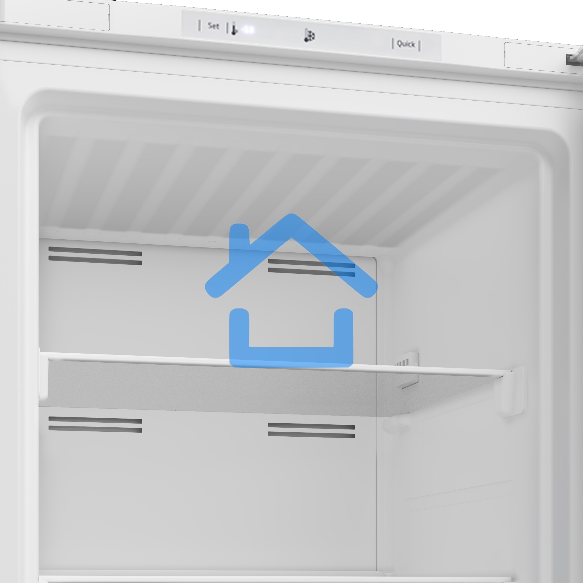 Морозильная камера Beko B1RFNK292W, белый, 255л, 7 ящиков