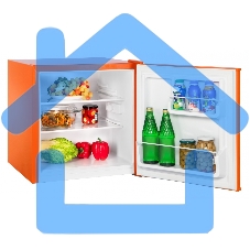 Холодильник Nordfrost NR 506 OR оранжевый однокамерный 59 л, капельная система