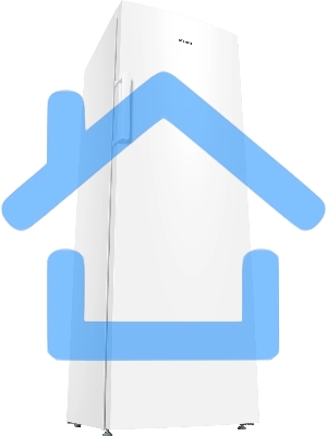 Холодильник Atlant Х-1601-100 белый однокамерный 347л