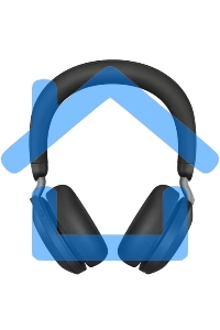 Гарнитура беспроводная Jabra Evolve 2 75, Link380a MS Stereo Stand черный