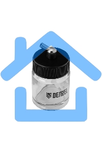 Аэрограф с нижним бачком AB2, 0,8 мм, 22 мл, 11 л/мин Denzel