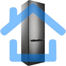 Холодильник Indesit ITS 4200 NG серый двухкамерный 247/78л морозилка снизу, No Frost