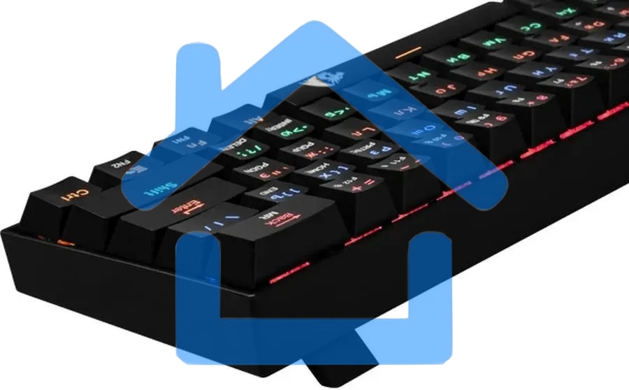 Клавиатура Defender Redragon Lakshmi проводная, USB, черный