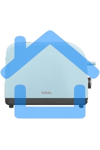 Тостер BBK TR75 светло голубой