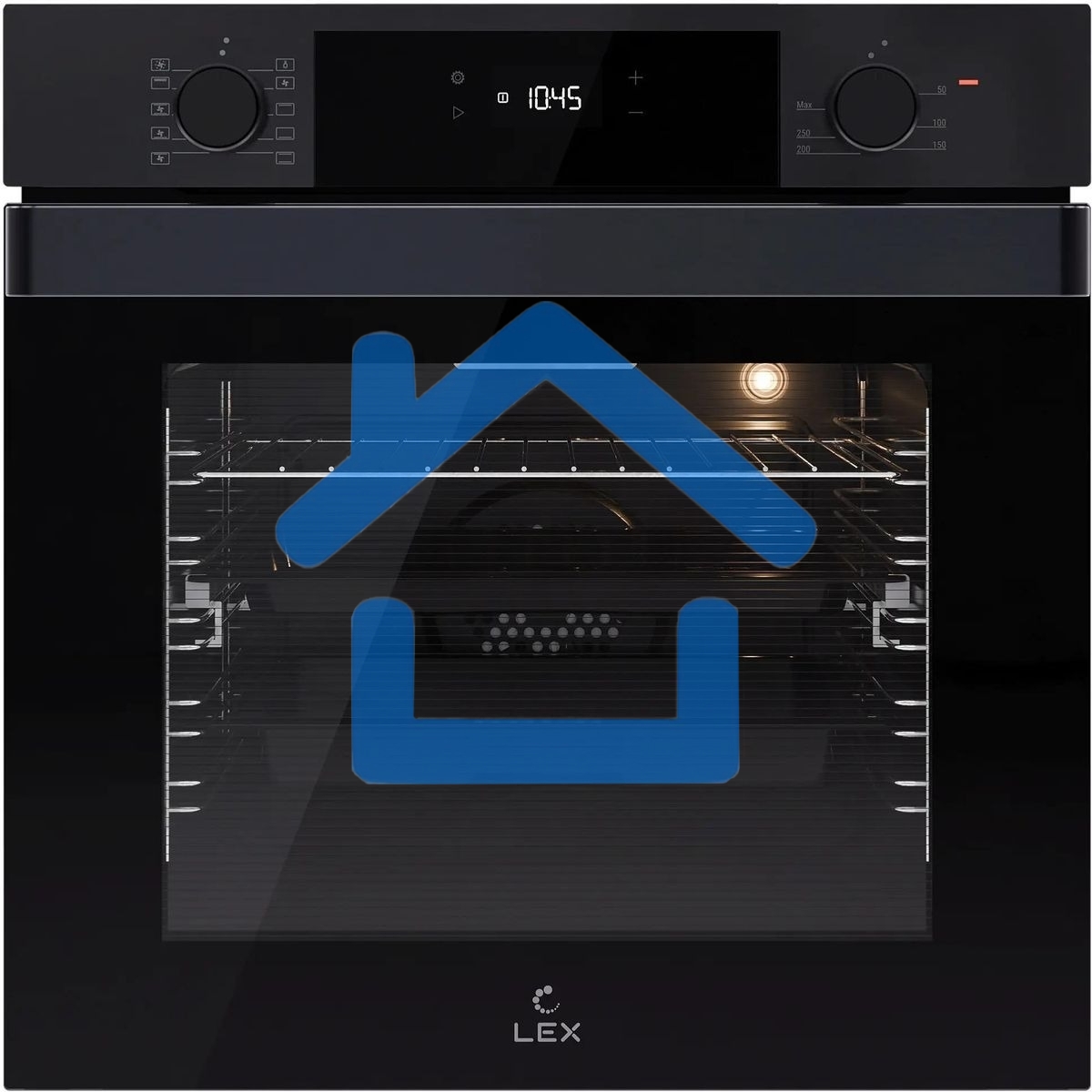 Духовой шкаф LEX EDP 610 DX Wide Series 2100 Вт, 75 л