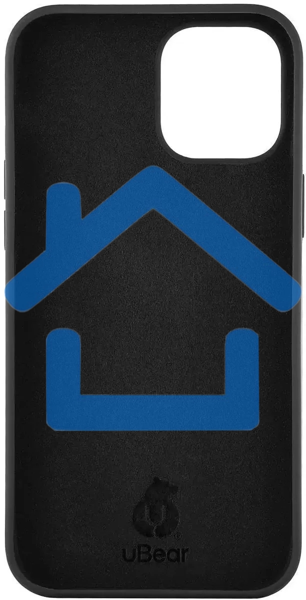 Чехол (клип-кейс) UBEAR Touch Case, для Apple iPhone 12 mini, черный cs61bl54th-i20