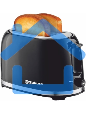 Тостер Sakura SA-7610BK 850Вт черный