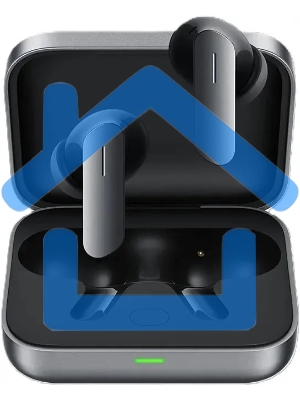 Гарнитура внутриканальные Realme Air 7 т.серый беспроводные bluetooth в ушной раковине (6941764465732)