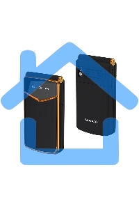 Мобильный телефон Maxvi E11ds черный/золотой