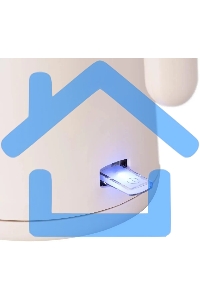 Чайник электрический Galaxy Line GL 0327, пудровый, пластик, 1800 Вт, 1,5 л