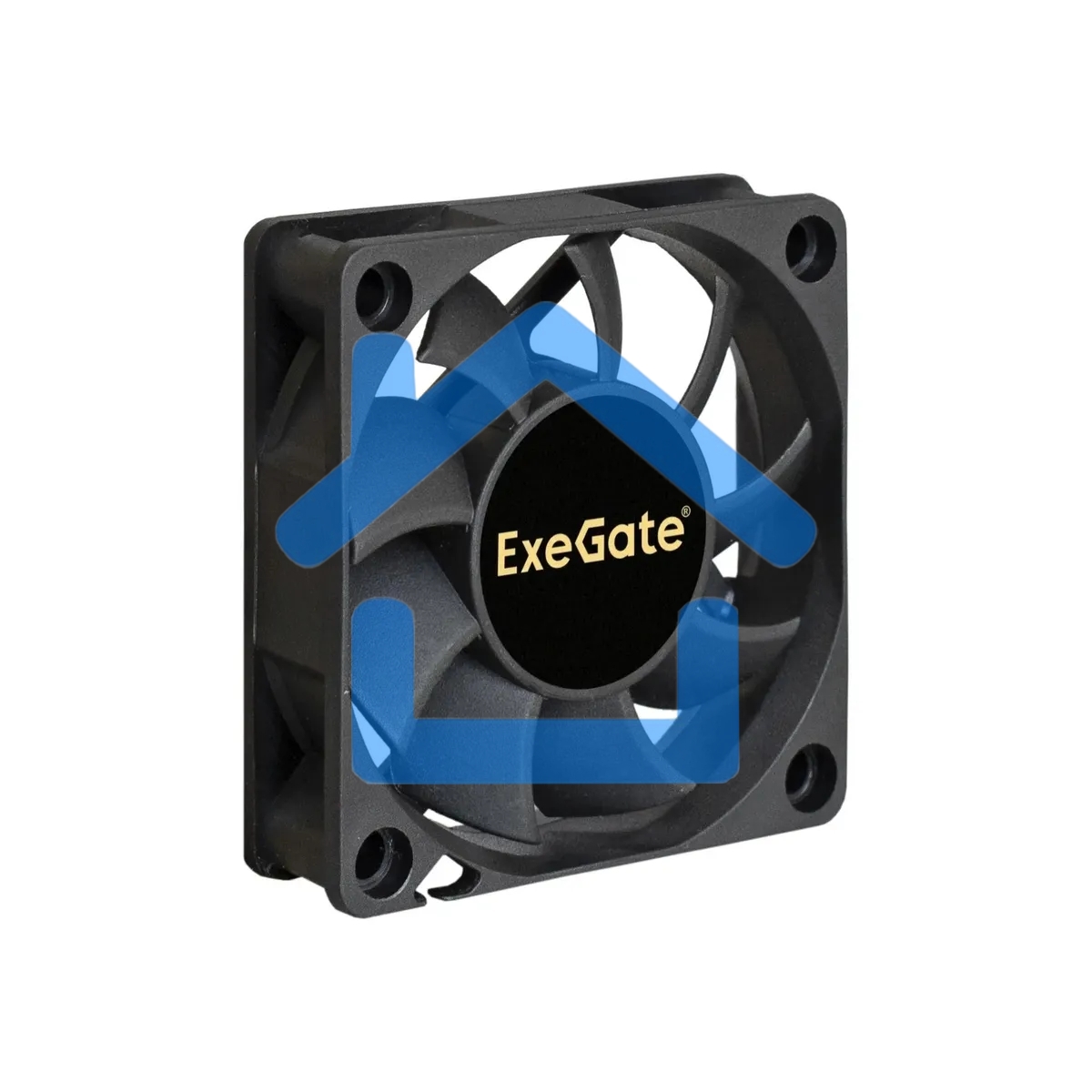Вентилятор для корпуса ExeGate EX06015S3P черный, 60 мм, 3500 об/мин, 24 дБ, 3 pin