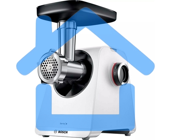 Мясорубка электрическая Bosch MFWS420W, 1900W, белый