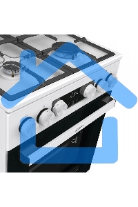 Плита комбинированная Gorenje GK5C42WF-B белый, конфорок 4 газовых, духовка 70 л, 50 см x 85 см x 59.4 см