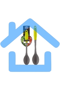 Ложка MALLONY из нейлона с цветной ручкой из TPR, серия Novita