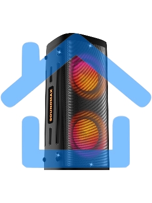 Акустика напольная Soundmax SM-MS4305 черный