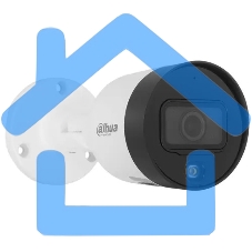 Уличная цилиндрическая IP-видеокамера Dahua DH-IPC-HFW1439SP-A-LED-0280B-S4, Full-color 4Мп, 1/3” CMOS, объектив 2.8мм, LED-подсветка до 30м, IP67, корпус: металл