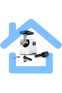 Мясорубка электрическая Bosch MFWS420W, 1900W, белый