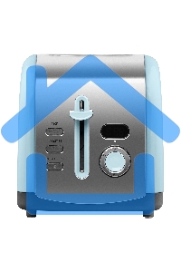 Тостер BBK TR75 светло голубой