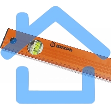 Уровень алюминиевый 1800мм фрезерованный 3 глазка Вихрь