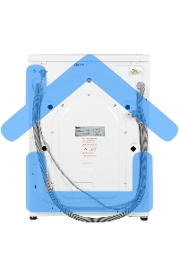 Стиральная машина Kraft KF-MDS12146W белый, загрузка фронтальная 12 кг, 1400 об/мин., класс: А+++