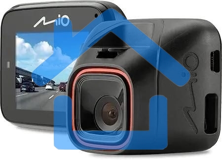 Видеорегистратор Mio MiVue C322 черный 2Mpix 1080x1920 1080p 130гр. STK 2720
