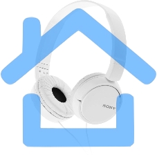 Наушники Sony MDR-ZX110APW белый