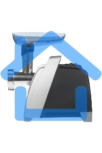 Мясорубка электрическая Аксион М61.04 Черно-серебристая, 2000 Вт, 3 кг/мин