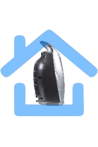 Тепловентилятор EUROLUX ТВК-EU-2, серый, 1800 Вт, 22 м2, термостат, 3 режима 67/2/7