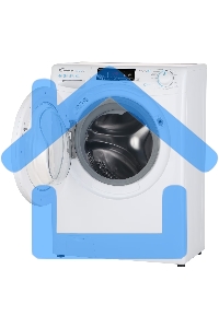 Стиральная машина Candy Smart Pro CSO34 106T1/2-07 белый, загрузка фронтальная 6 кг, 1000 об/мин., класс: А